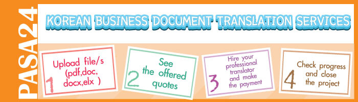 Korean Business Document Translation Services
