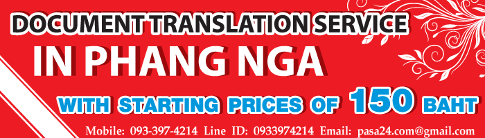 online translation service for customers in Phang Nga online translation service for customers in Phang Nga