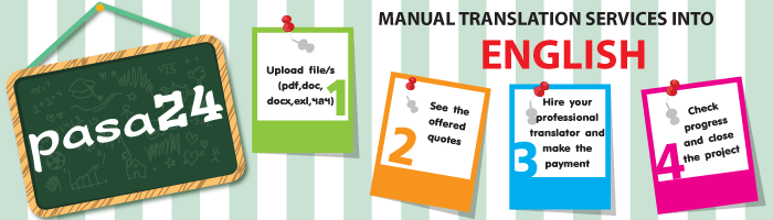 Manual Translation Services into English Manual Translation Services into English