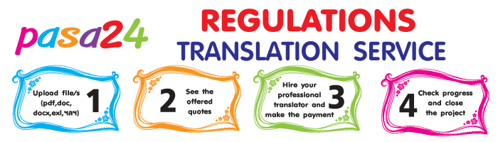 REGULATIONS TRANSLATION SERVICE