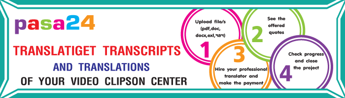 GET TRANSCRIPTS AND TRANSLATIONS OF YOUR VIDEO CLIPS GET TRANSCRIPTS AND TRANSLATIONS OF YOUR VIDEO CLIPS