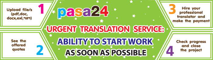 Urgent Translation Service: Ability to start work as soon as possible Urgent Translation Service: Ability to start work as soon as possible